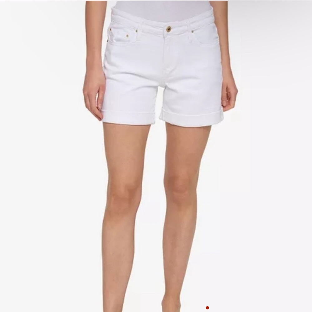 TOMMY HILFIGER 5" WHITE SHORTS